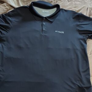 Columbia Men's Black Polo Shirt
